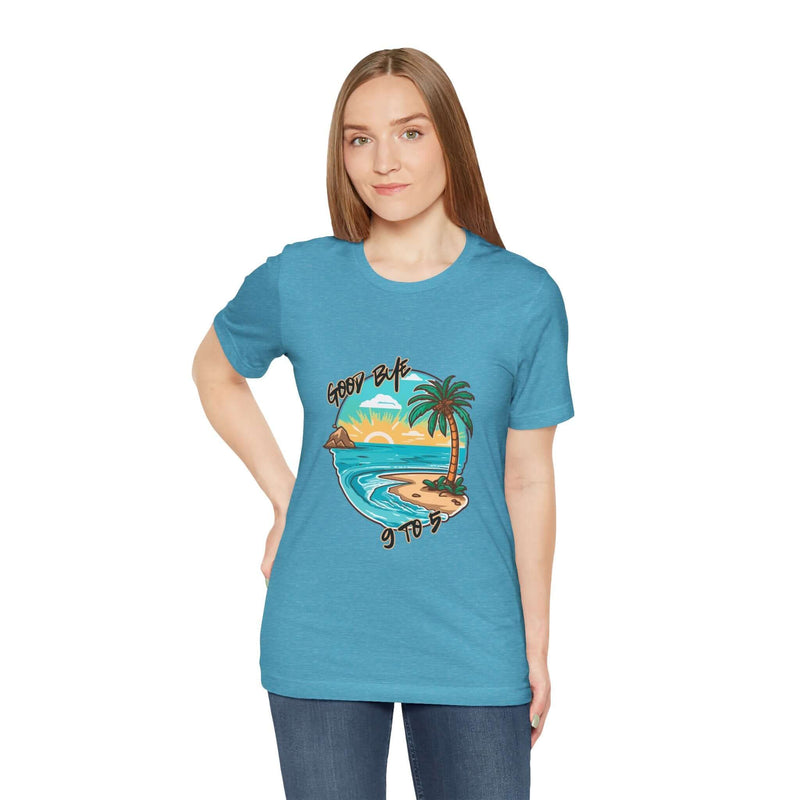 Unique Goodbye 9 To 5 Women's Graphic T-Shirt 15