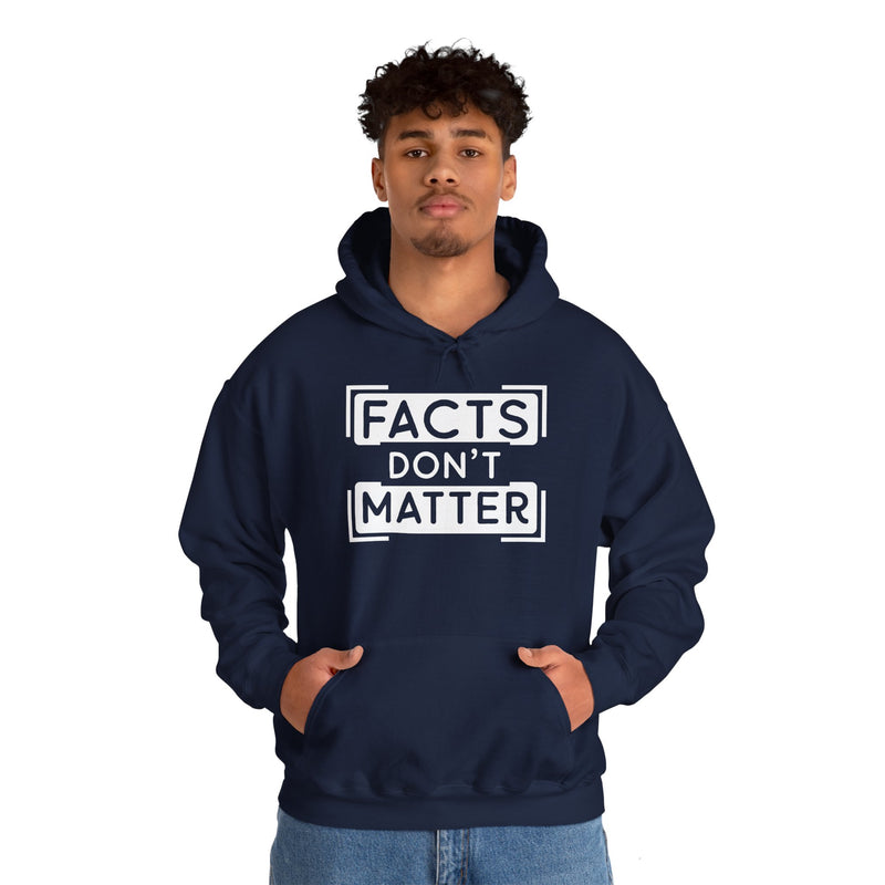 Facts Don't Matter Men's Graphic Hoodie