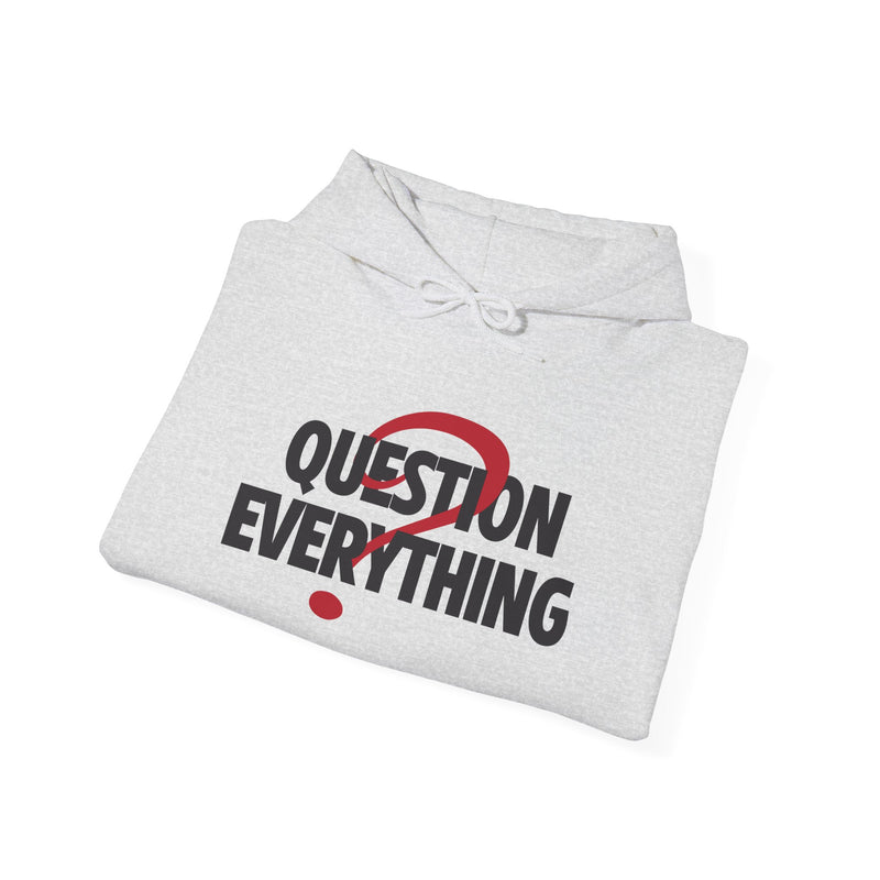 Question Everything Men's Graphic Hoodie