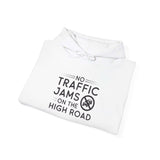 No Traffic Jams On The High Road Women's Graphic Hoodie