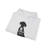 Unique Karma Is A... Men's Graphic Hoodie 10