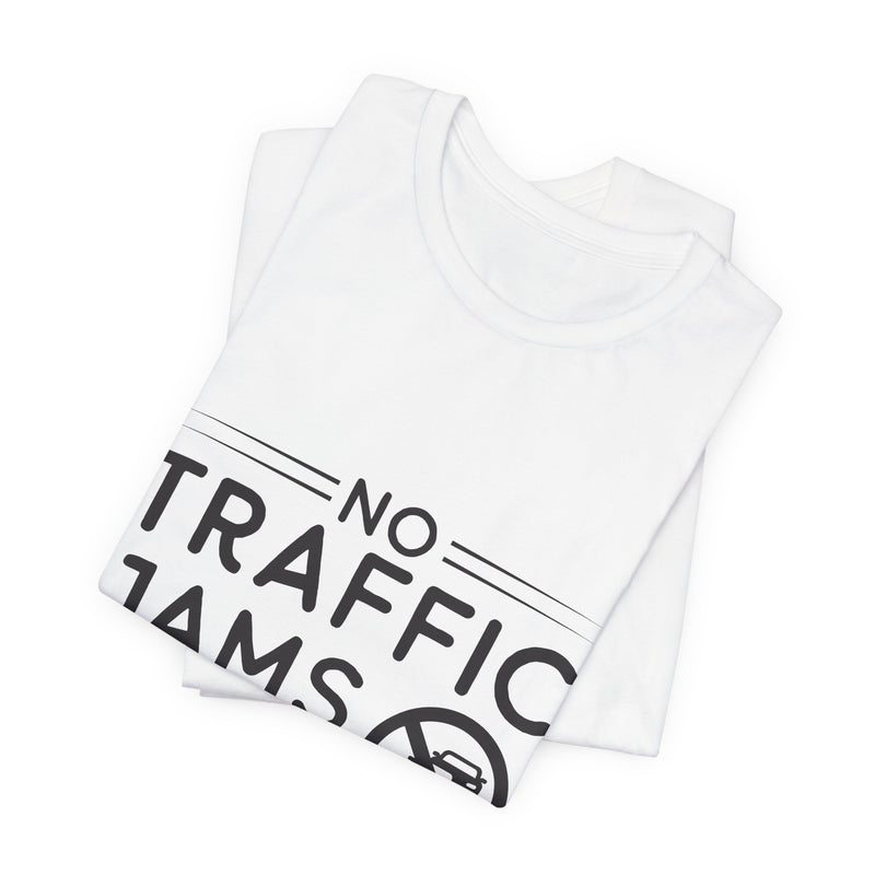 No Traffic Jams On The High Road Men's Graphic T-Shirt