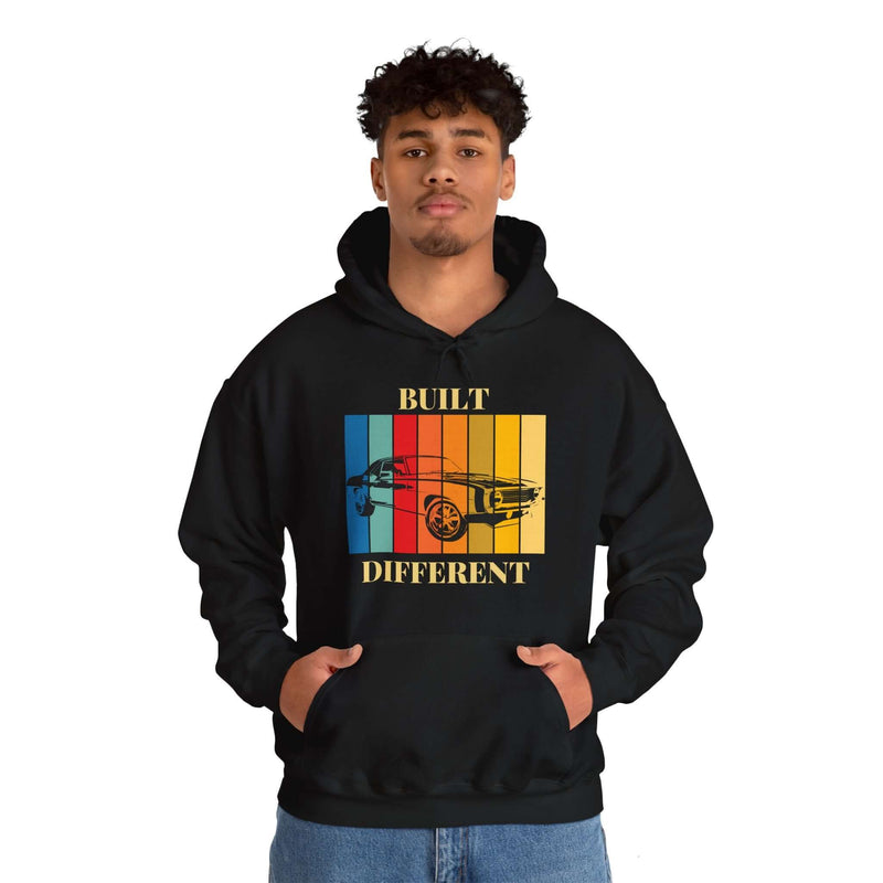 Unique Built Different Men's Graphic Hoodie 3