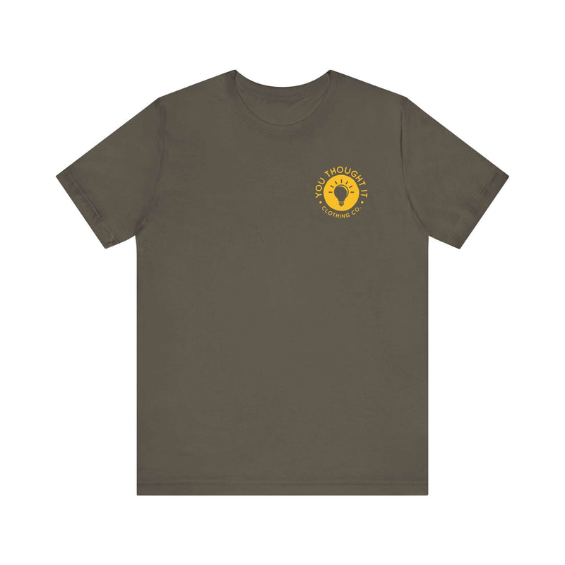 Unique You Thought It Branded Women's Graphic T-Shirt Army 1