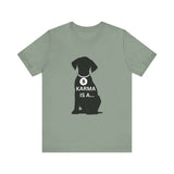 Unique Karma Is A... Women's Graphic T-Shirt Sage 16