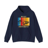 Unique Built Different Men's Graphic Hoodie Navy 17
