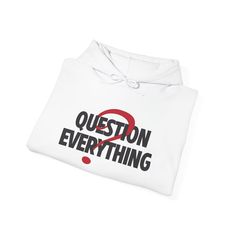 Question Everything Men's Graphic Hoodie