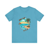 Unique Goodbye 9 To 5 Women's Graphic T-Shirt Heather Aqua 13