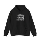 Unique No Traffic Jams On The High Road Men's Graphic Hoodie S 1