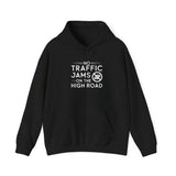 No Traffic Jams On The High Road Women's Graphic Hoodie