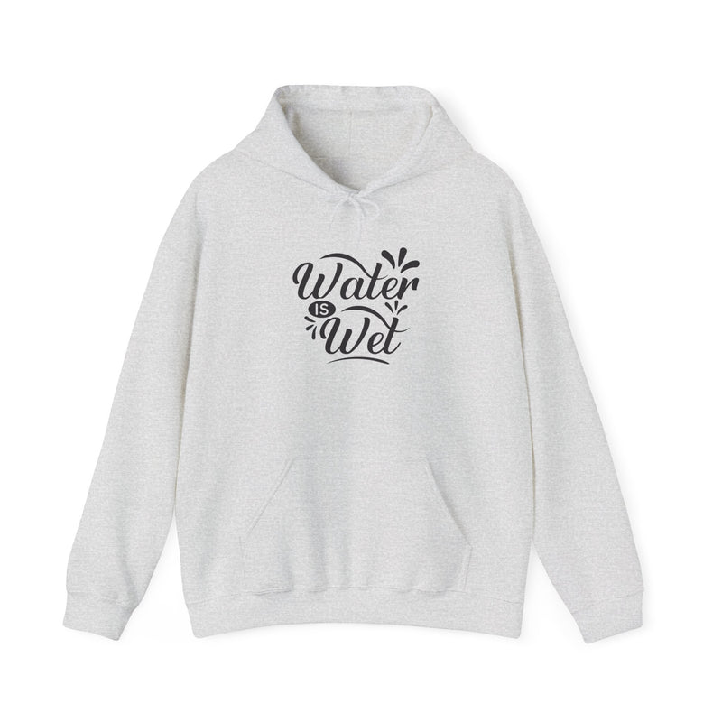 Unique Water Is Wet Graphic Men's Graphic Hoodie S 9