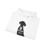 Unique Karma Is A... Men's Graphic Hoodie 6