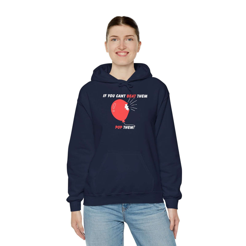 If You Can't Beat Them Pop Them! Women's Hoodie