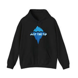 Unique Just The Tip Men's Graphic Hoodie Black 9