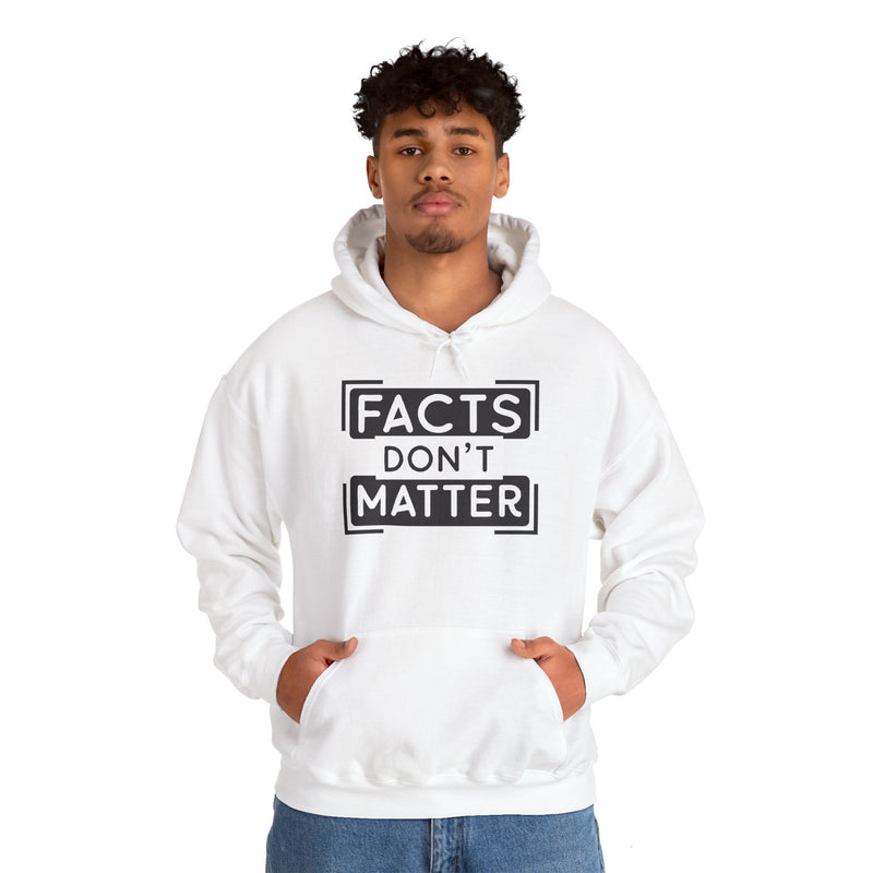 Facts Don't Matter Men's Graphic Hoodie