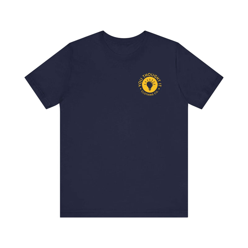Unique You Thought It Branded Women's Graphic T-Shirt Navy 21