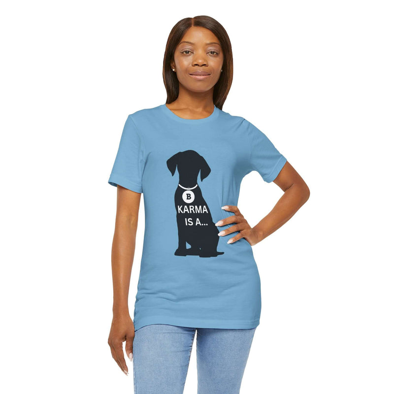 Unique Karma Is A... Women's Graphic T-Shirt 2