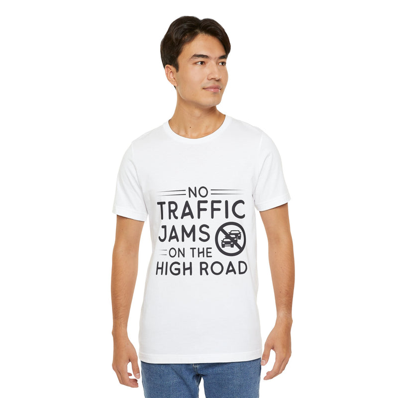 No Traffic Jams On The High Road Men's Graphic T-Shirt