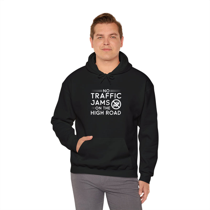 Unique No Traffic Jams On The High Road Men's Graphic Hoodie 4