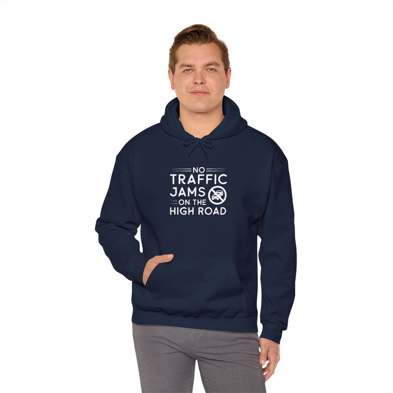 Unique No Traffic Jams On The High Road Men's Graphic Hoodie 16