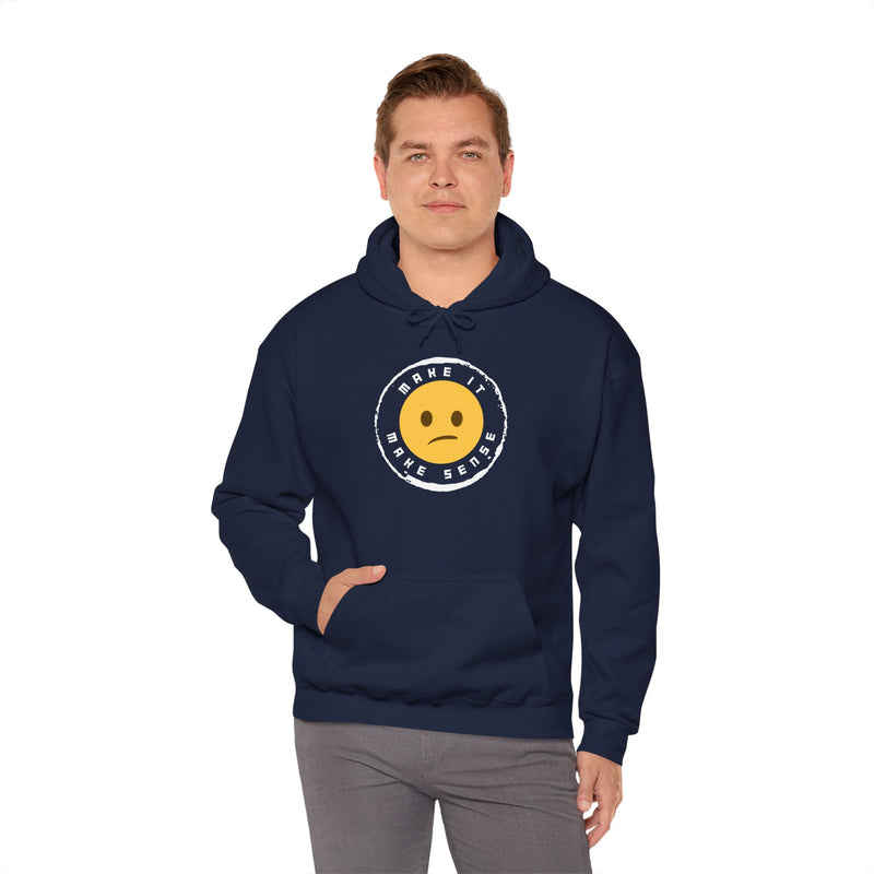 Unique Make It Make Sense Men's Graphic Hoodie 4