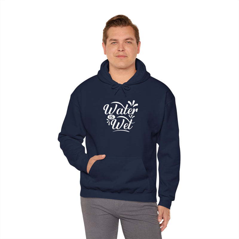 Unique Water Is Wet Graphic Men's Graphic Hoodie 4