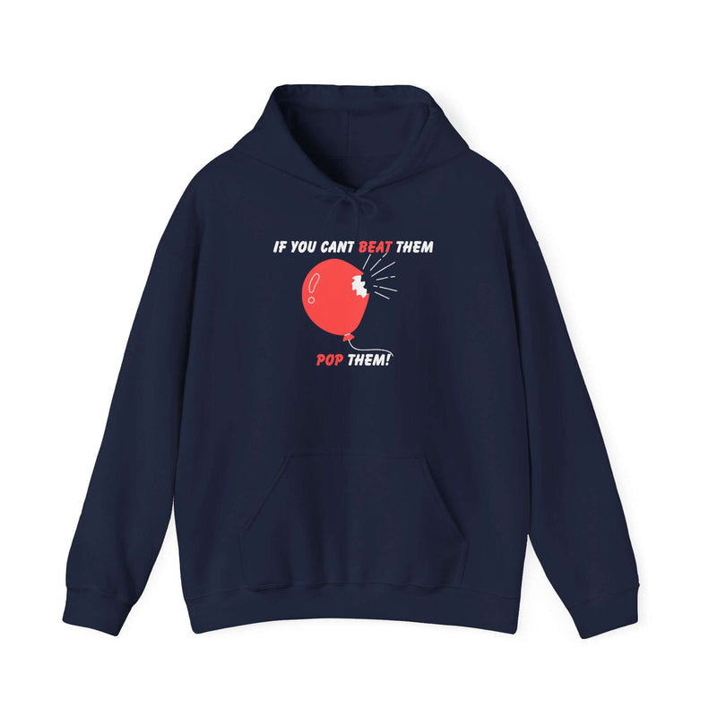 Unique If You Can't Beat Them Pop Them! Men's Hoodie S 1