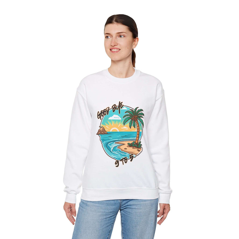 Unique Goodbye 9 To 5 Women's Graphic Sweatshirt 6