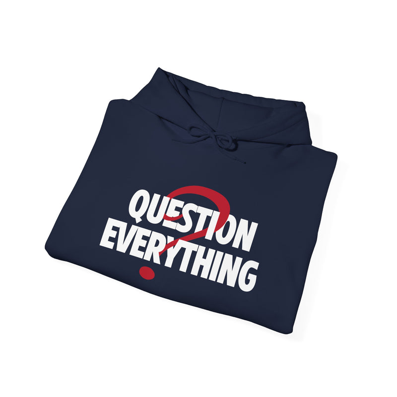 Question Everything Men's Graphic Hoodie