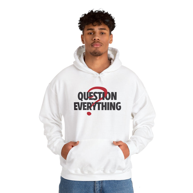 Question Everything Men's Graphic Hoodie