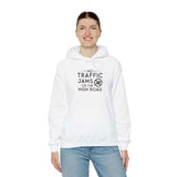 No Traffic Jams On The High Road Women's Graphic Hoodie