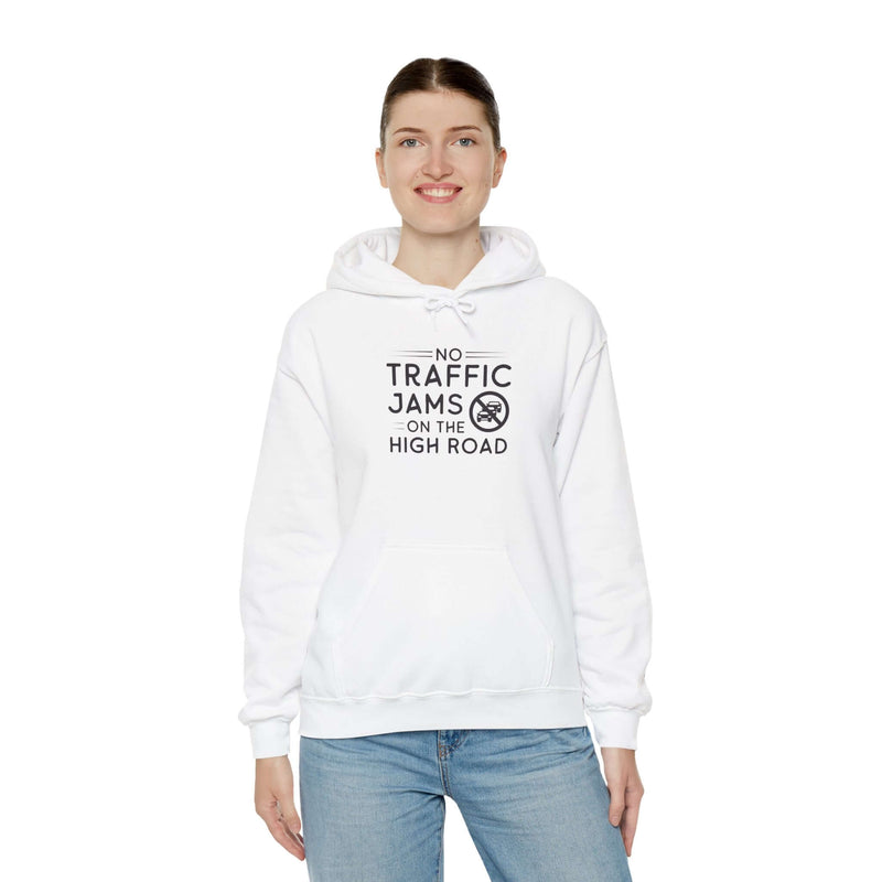 No Traffic Jams On The High Road Women's Graphic Hoodie