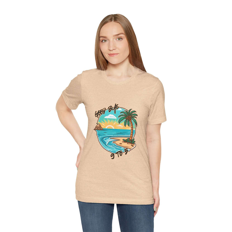 Unique Goodbye 9 To 5 Women's Graphic T-Shirt 9