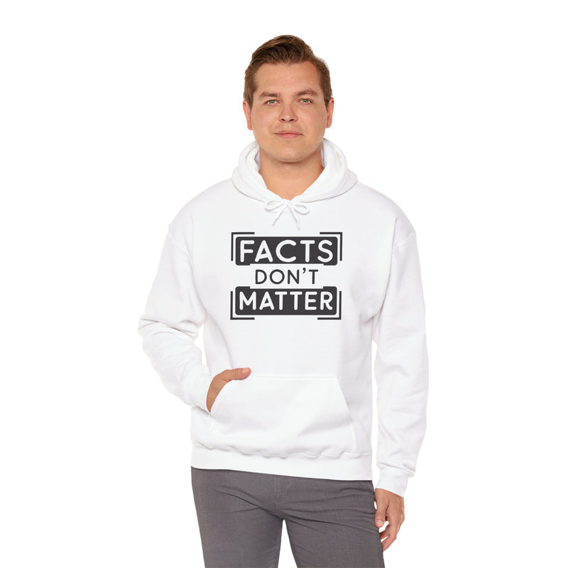 Facts Don't Matter Men's Graphic Hoodie