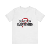 Unique Question Everything Men's Graphic T-Shirt Ash 1