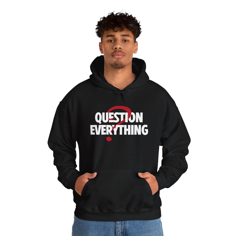 Question Everything Men's Graphic Hoodie