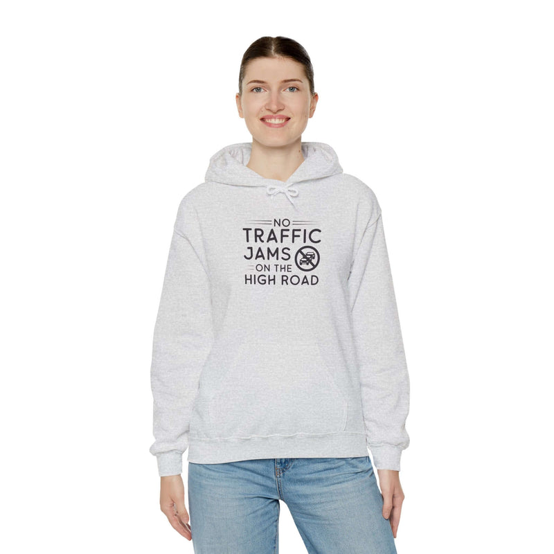 No Traffic Jams On The High Road Women's Graphic Hoodie