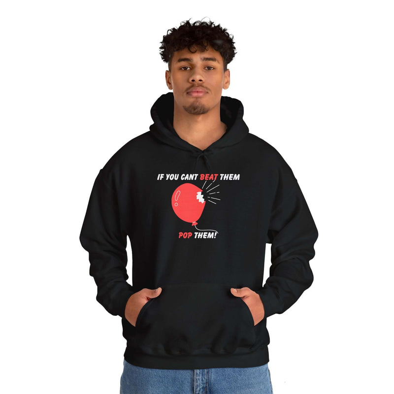 Unique If You Can't Beat Them Pop Them! Men's Hoodie 15