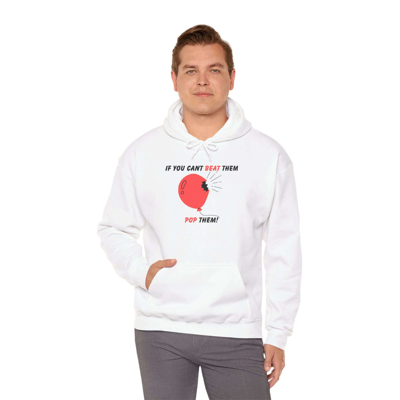 Unique If You Can't Beat Them Pop Them! Men's Hoodie 8