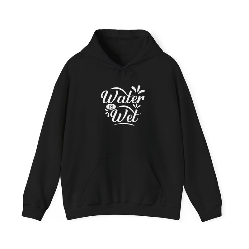 Unique Water Is Wet Graphic Men's Graphic Hoodie S 13