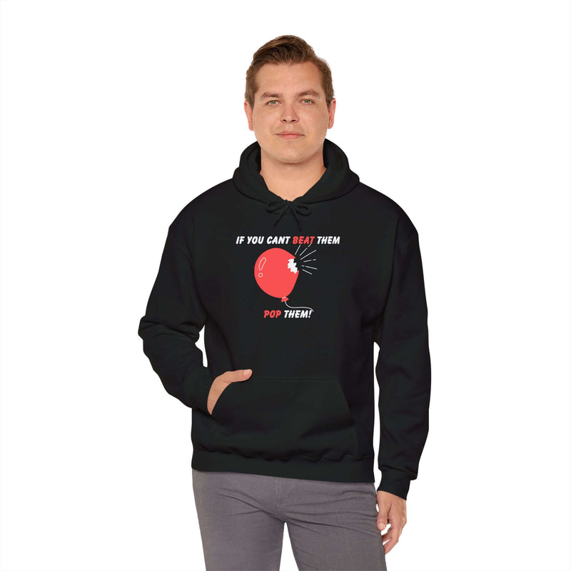 Unique If You Can't Beat Them Pop Them! Men's Hoodie 16