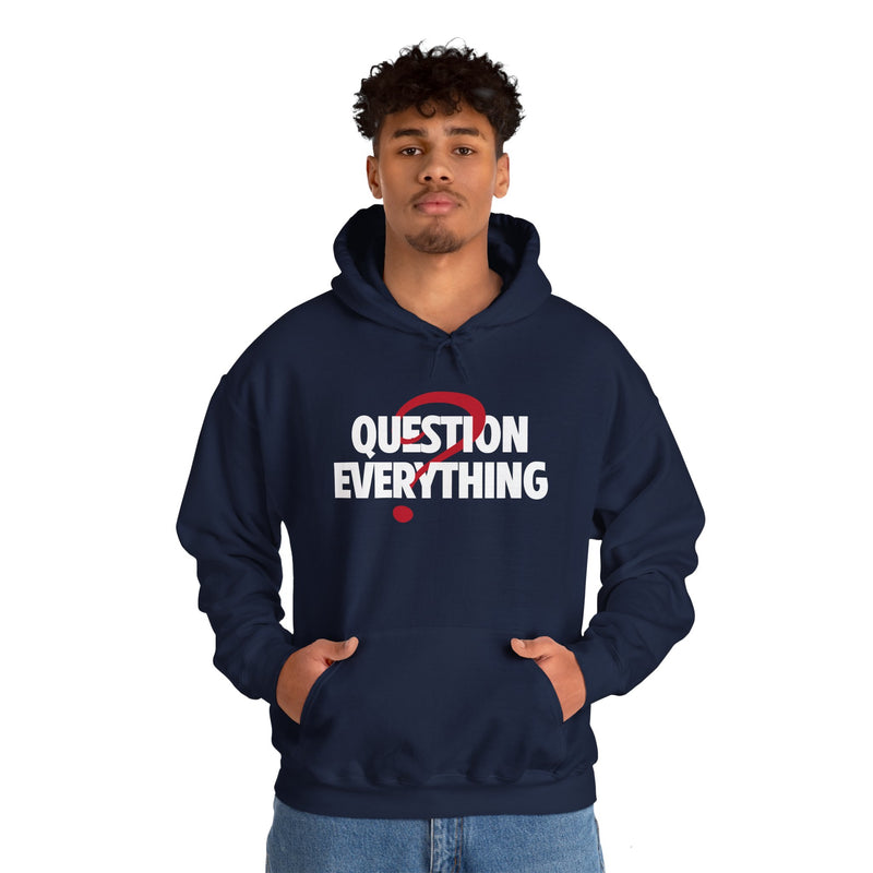 Question Everything Men's Graphic Hoodie