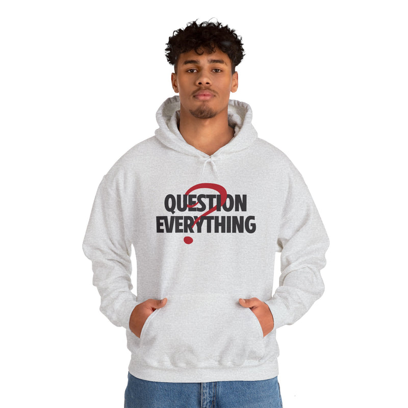 Question Everything Men's Graphic Hoodie