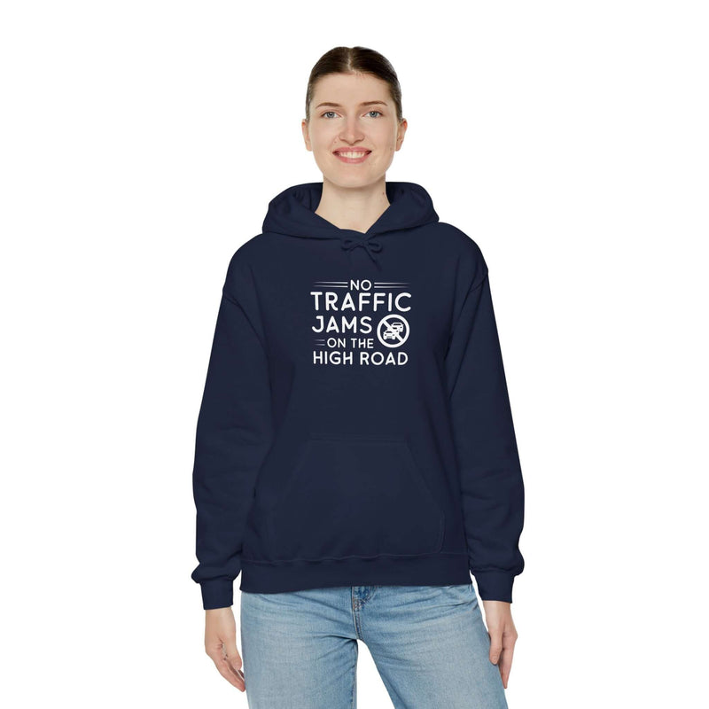 No Traffic Jams On The High Road Women's Graphic Hoodie